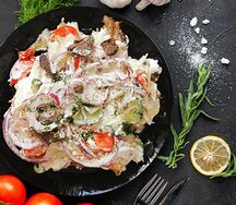 Курутоб с мясом