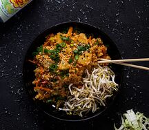 Карри с овощами и ананасами