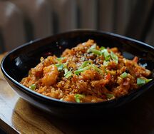 Карри с креветками