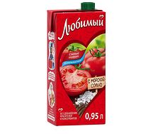 Сок Любимый Томат с морской солью