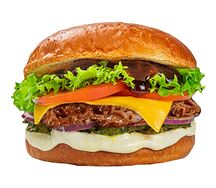 Бургер Jd c рваной говядиной