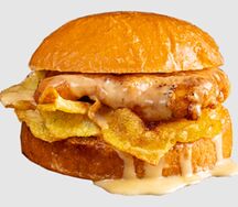 Сырный бургер