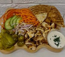 Микс на тарелке