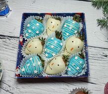 Клубника в шоколаде Новый год №1