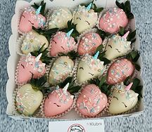 Клубника в шоколаде Единороги