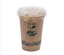 Карамельный айс латте