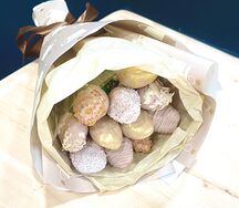 Букет из клубники в шоколаде Золотце