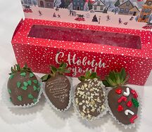 Клубника в шоколаде С новым годом