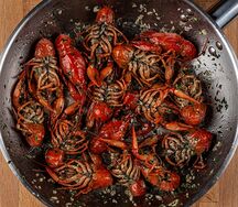 Донские раки с чесноком и укропом S