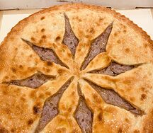 Пирог с мясом и болгарским перцем