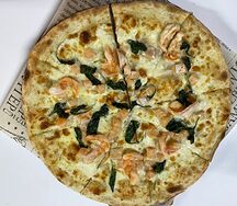 Пицца с морепродуктами