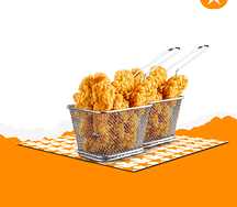Chicken pop corn 20 pcs