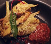 Римские артишоки на гриле