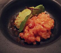 Тартар лосось