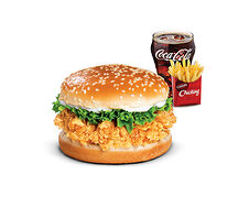 Royal crunchy burger