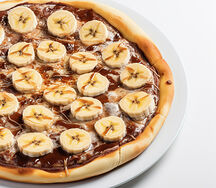 Pizza choco banane