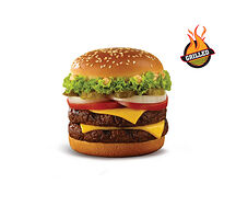 Double beef burger