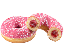 Донат Клубничный