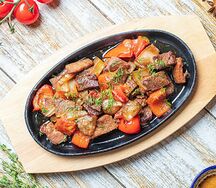 Мясо на жаровне