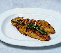 Ail de dindon grillé avec Attieké 
