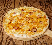 Pizza sucrée salée