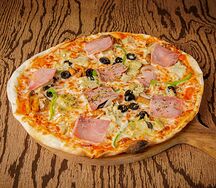 Pizza spéciale doudou boeuf