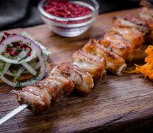 Шашлык из бараньих ребер