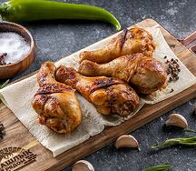 Шашлык из куриной голени