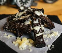 Гренки чесночные с сыром