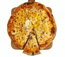 Pizza carbonara