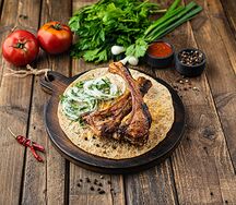 Шашлык из корейки баранины