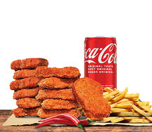Menu spicy nuggets