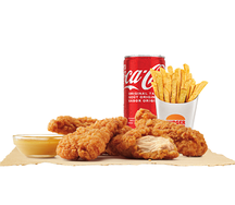 Menu Chicken tender strips 3 pieces