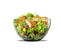 Salade au Poulet Croustillant