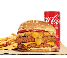 Menu Chili cheese crispy chicken tower