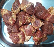 Свиная шейка маринованная