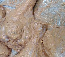 Куриная голень маринованная