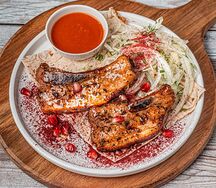 Свиные ребра на мангале