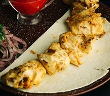 Куриная грудка на мангале