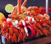 Мужской букет Креветка