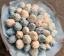 Клубничный букет Небо