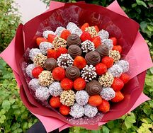 Клубничный букет Сантафе