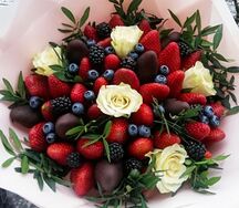 Клубничный букет Кино