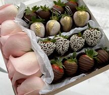 Клубничная коробочка Наслаждение