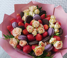 Клубничный букет Рапунцель