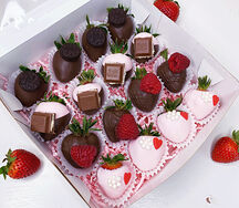 Клубника в шоколаде Ritter