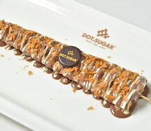 Mix chocolate waffles sticks