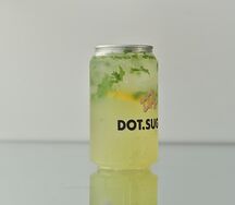Lemon with mint mojito