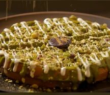 Waffles pistachio