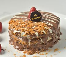 Mix chocolate pancakes
